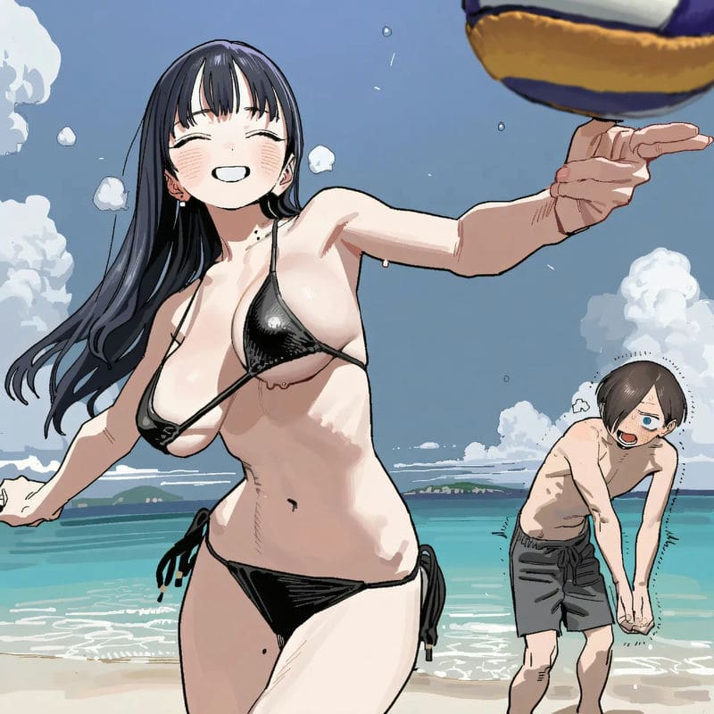 โดจิน อันนะ ยามาดะ ชายหาด NTR แปลไทย